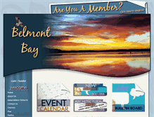 Tablet Screenshot of belmontbayhoa.com